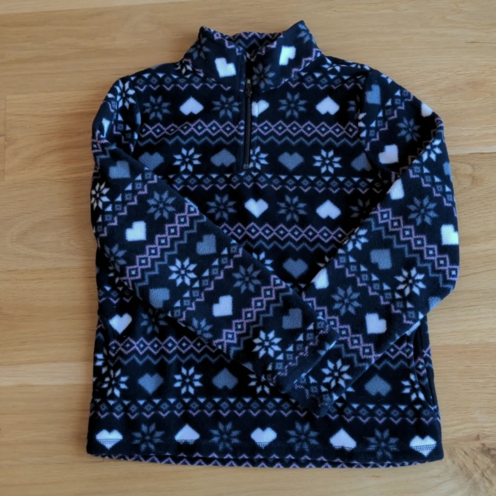 The Children's Place Girl's Fleece Fair Isle Matching Set